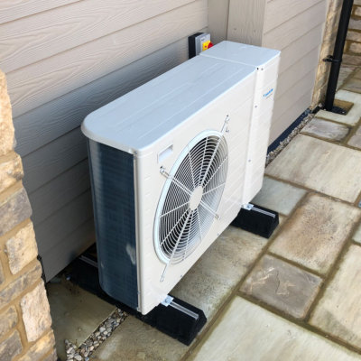 ASHP Air Source Heat Pump exterior unit (Daikin)